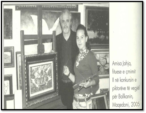 Çmimi i II-të në Konkurs Ndërkombëtar në Maqedoni (2005) 