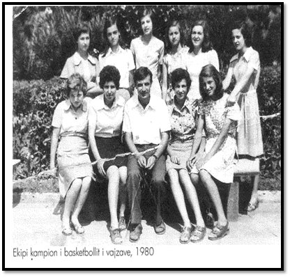 Vendi i I në Kampionatin Kombëtar të Klasave Sportive (1980) 